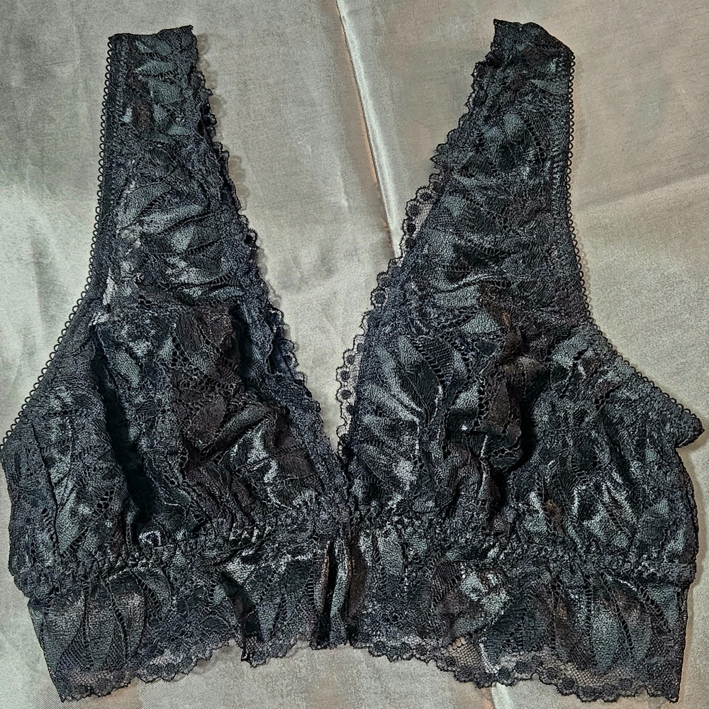 Aerie black lace Bralette